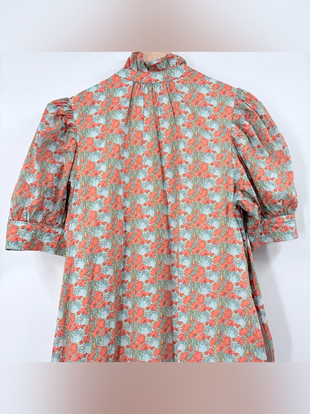 Hyacinth House Orange & Blue Floral Louisa Maxi Dress - Picture 14 of 16